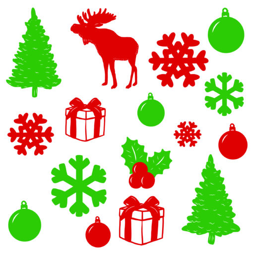 HOLIDAY CHEER- EUROSCRUBBY DISHCLOTH