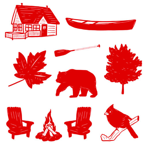 AT THE LAKE - EUROSCRUBBY DISHCLOTH
