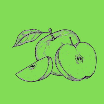 APPLE - EUROSCRUBBY DISHCLOTH