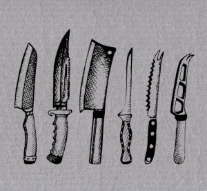 KITCHEN KNIVES- EUROSCRUBBY DISHCLOTH