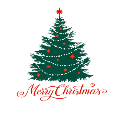 CHRISTMAS TREE - EUROSCRUBBY DISHCLOTH
