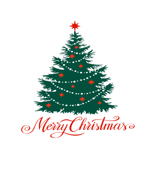CHRISTMAS TREE - EUROSCRUBBY DISHCLOTH